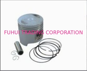 Motorcycle piston and rings kit Made of high silicon aluminum alloy material CH50 CUB50